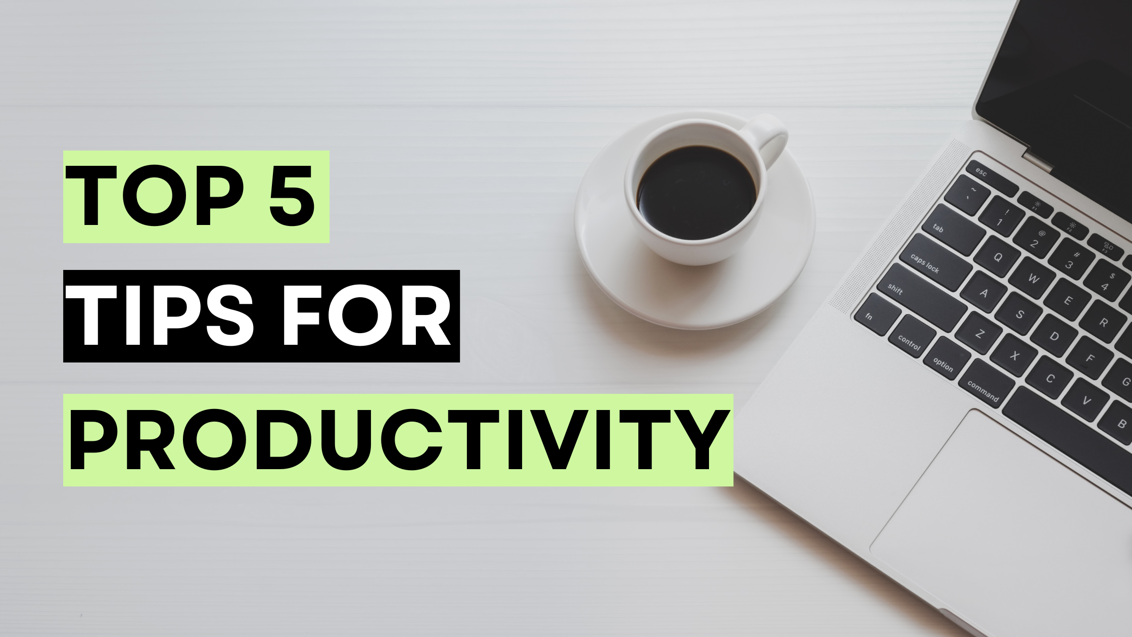 top five productivity tips using GREENstick Marketing Business App